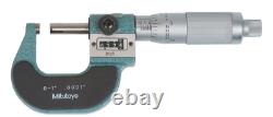Mitutoyo 193-211 Rolling Digital Outside Micrometer, 0-1 Range. 0001 Graduati