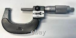 Mitutoyo 193-212 Rolling Digital Outside Micrometer, 1-2 Range. 0001