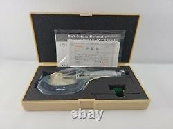 Mitutoyo 193-212 Rolling Digital Outside Micrometer 1-2 Range. 0001 NEW