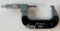 Mitutoyo 193-213 2-3.0001 Digit Micrometer With Original Case Made in Japan