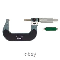 Mitutoyo 193-213 Digital Micrometer, 2 To 3, Ratchet