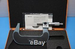 Mitutoyo 193-214 Mechanical Digital Outside Micrometer & Set-Range3 4
