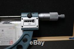 Mitutoyo 193-215 4-5 Digital Digit Outside Micrometer. 0001 Grad, Carbide Faces