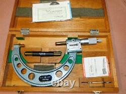 Mitutoyo 193-215 Digit Outside Micrometer 4 5 NEW in case
