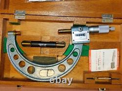 Mitutoyo 193-215 Digit Outside Micrometer 4 5 NEW in case