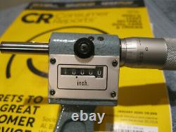 Mitutoyo 193-221 Digit Micrometer 10-11 Carbide. 0001 No Engravings