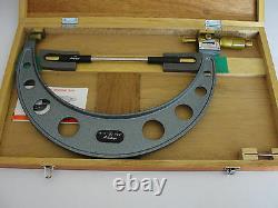 Mitutoyo 193-222 Digit Outside Micrometer 11-12 Range, 0.0001 Graduation