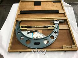 Mitutoyo 193-222 Digit Outside Micrometer 11-12 Range, 0.0001 Graduation
