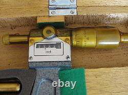 Mitutoyo 193-222 Digit Outside Micrometer 11-12 Range, 0.0001 Graduation