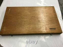 Mitutoyo 193-222 Digit Outside Micrometer 11-12 Range, 0.0001 Graduation