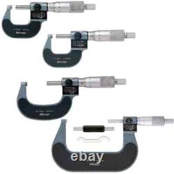 Mitutoyo 193-902 Digital Outside Micrometer Set 0-100mm (193-101/102/103/104)