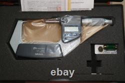 Mitutoyo 1-2 Digital Digimatic Electronic Outside 15 Degree Point Micrometer