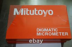 Mitutoyo 1-2 Digital Digimatic Electronic Outside 15 Degree Point Micrometer