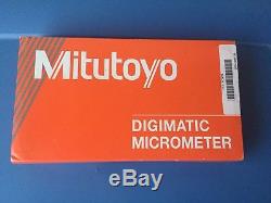 Mitutoyo 1-2 Digital Micrometer 293-336-30 IP65 Coolant Proof Excellent