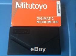 Mitutoyo 1-2 Digital Micrometer 293-336-30 IP65 Coolant Proof Excellent