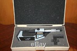 Mitutoyo 1- 2 Digital Micrometer No. 293-712 With Case Inch & Metric