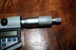 Mitutoyo 1- 2 Digital Micrometer No. 293-712 With Case Inch & Metric