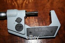 Mitutoyo 1- 2 Digital Micrometer No. 293-712 With Case Inch & Metric