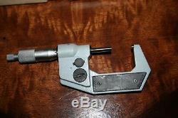 Mitutoyo 1- 2 Digital Micrometer No. 293-712 With Case Inch & Metric