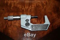 Mitutoyo 1- 2 Digital Micrometer No. 293-712 With Case Inch & Metric