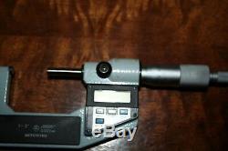 Mitutoyo 1- 2 Digital Micrometer No. 293-712 With Case Inch & Metric