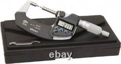 Mitutoyo 1, 32mm Throat Depth, Electronic Spline Micrometer Accurate Up to 0