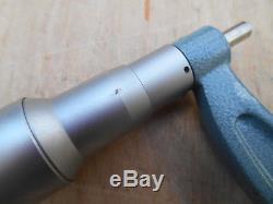Mitutoyo 204-137 Interchangeable Anvil Mechanical Digit Micrometer, 0 6.0001