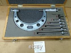 Mitutoyo 204-137 Outside MIcrometer Mechanical Digit Readout 0-6.001 G126