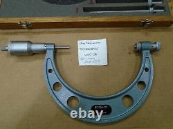 Mitutoyo 204-137 Outside MIcrometer Mechanical Digit Readout 0-6.001 G126