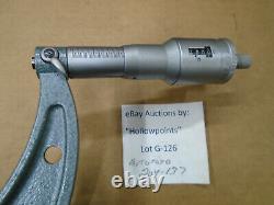 Mitutoyo 204-137 Outside MIcrometer Mechanical Digit Readout 0-6.001 G126