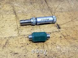 Mitutoyo 204-165 0-2 Digit Outside Micrometer with Case Carbide Tip