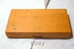 Mitutoyo 214-202 V-Anvil Micrometer with box