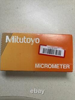 Mitutoyo 223-125 digital micrometer Disk Outside Micrometer to 1 Range 0.001