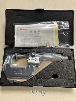 Mitutoyo 223-125 digital micrometer Disk Outside Micrometer to 1 Range 0.001