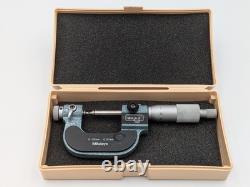 Mitutoyo 226-125 Mechanical DIGIT Outside Micrometer 0 to 25mm Range Ratchet