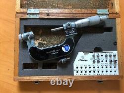 Mitutoyo 226-126 Screw Thread Micrometer. 25 to 50 mm range Digital read out