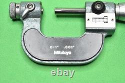 Mitutoyo 226-137 Digit Thread Micrometer 0-1.001 Range No Case or Anvils