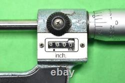 Mitutoyo 226-137 Digit Thread Micrometer 0-1.001 Range No Case or Anvils
