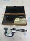 Mitutoyo 226-137 Digit Thread Micrometer 0-1.001 with 4 Anvils Sets. Metric