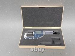 Mitutoyo 227-202 CLM2-15 QM Soft Touch Absolute Digimatic Micrometer 0-15mm