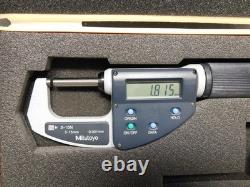 Mitutoyo 227-202 CLM2-15 QM Soft Touch Absolute Digimatic Micrometer 0-15mm Mitutoyo 227-202 CLM2-15 QM Soft Touch Absolute Digimatic Micrometer 0-15mm