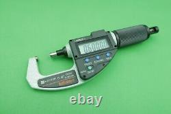Mitutoyo 227-211-20 Adjustable Force Digial Micrometer 0.6.00005 No Etchings