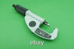 Mitutoyo 227-211-20 Adjustable Force Digial Micrometer 0.6.00005 No Etchings