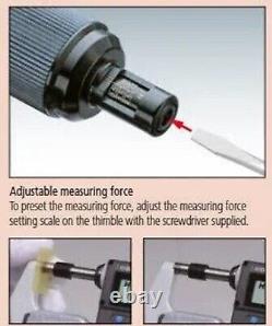 Mitutoyo 227-211-20 Adjustable Force Digial Micrometer 0.6.00005 No Etchings