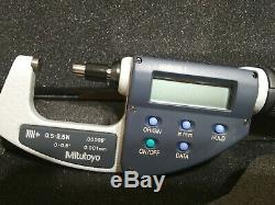 Mitutoyo 227-211 ABSOLUTE Digimatic Micrometer, 0.5-2.5N. 00005