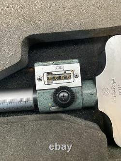 Mitutoyo 229-128 Digit Depth Micrometer 0-6 Machinist Tool Maker N630