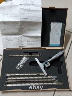 Mitutoyo 229-132Set Digital Depth Micrometer with 6 Rods