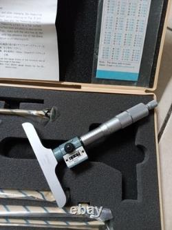 Mitutoyo 229-132Set Digital Depth Micrometer with 6 Rods