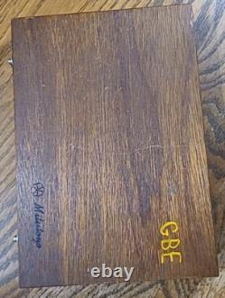 Mitutoyo 229-132 Digital Depth Micrometer DMC 0-6 K. Japan Original Wood Box