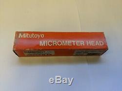 Mitutoyo 250-312 Micrometer Head, with Digit Counter, 0-1 Range, 0.0001. New